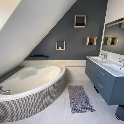 carrelage salle de bain à Montils près de Blois dans le Loir-et-Cher 41